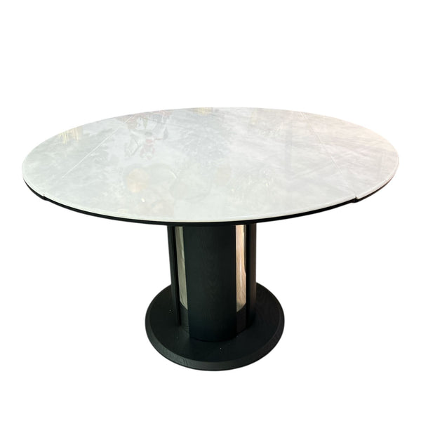 Mesa de Comedor Circular LUNA BLACK