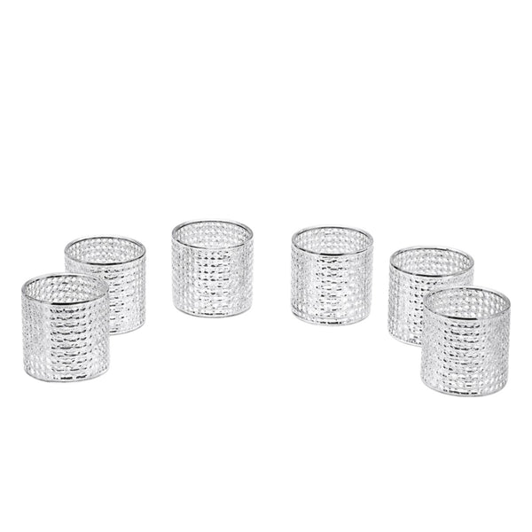 Aro de Servilleta Metalico PLATEADOS PERSA 6UND