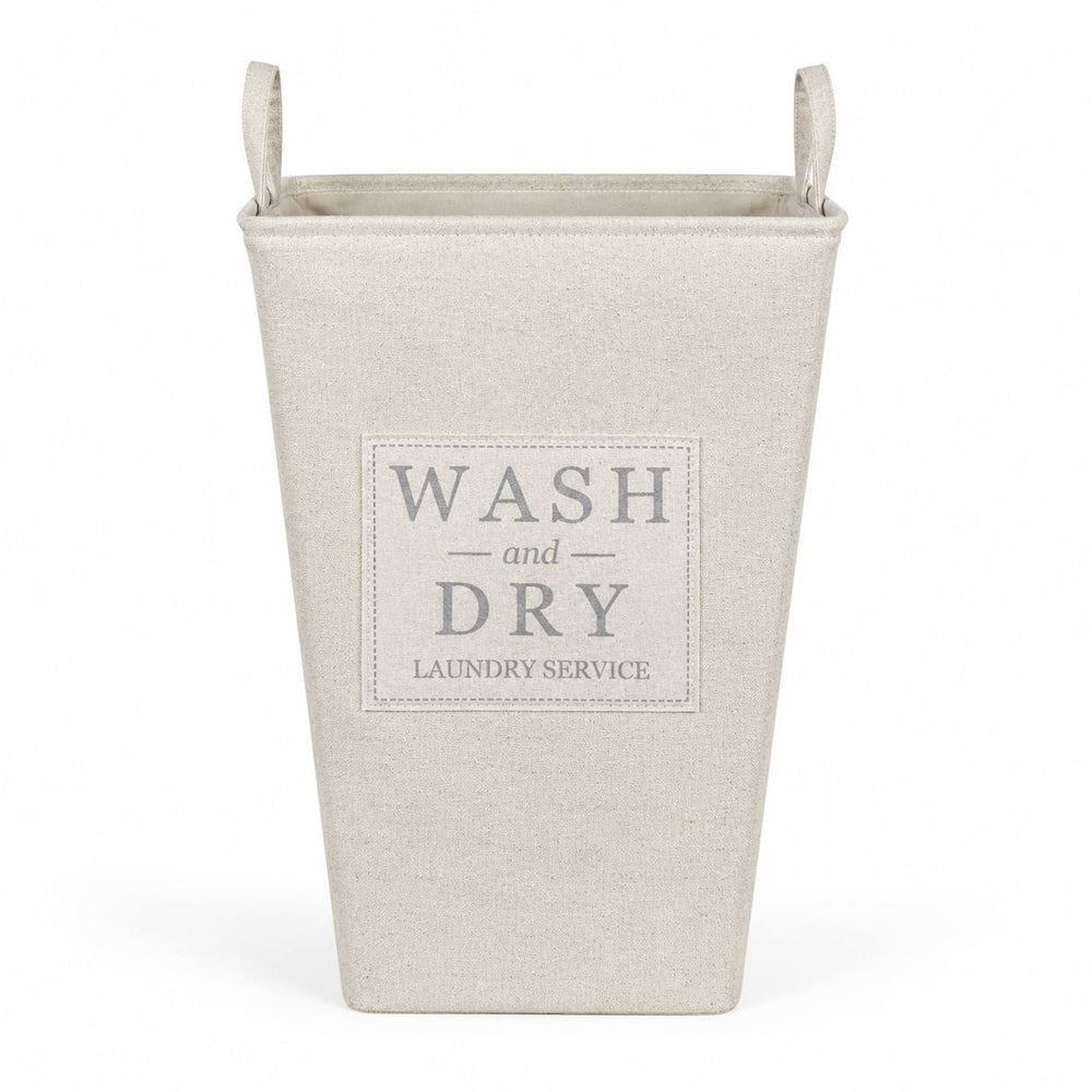 Cesto para Ropa Crema WASH DRY