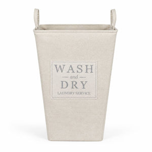 Cesto para Ropa Crema WASH DRY