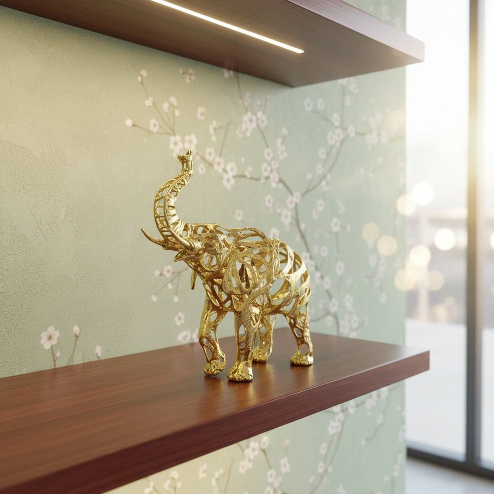 Adorno ELEFANTE DORADO CROMA