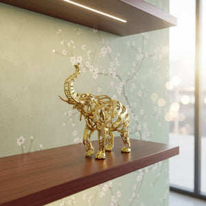 Adorno ELEFANTE DORADO CROMA