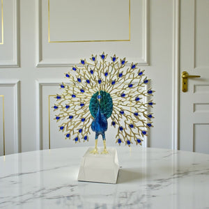 Adorno PAVO REAL DORADO