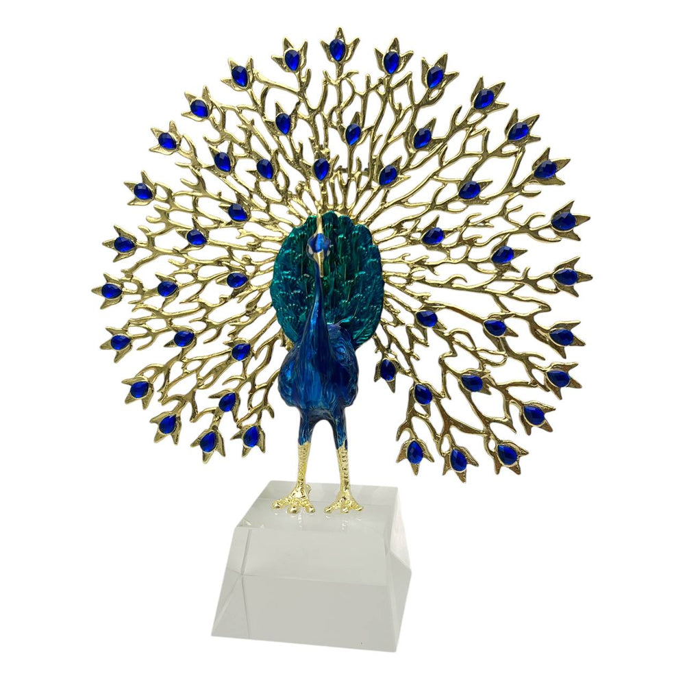Adorno PAVO REAL DORADO