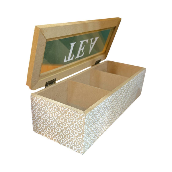 Caja Porta Té x 3 MARROQUINA