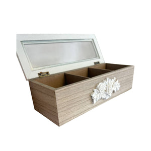 Caja Porta Té x 3 ROSITAS