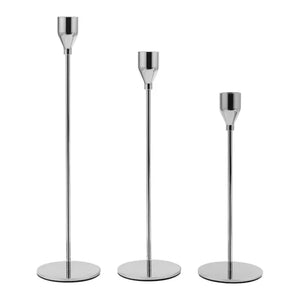 Set de Candelabros Dorados SILVER GRACE
