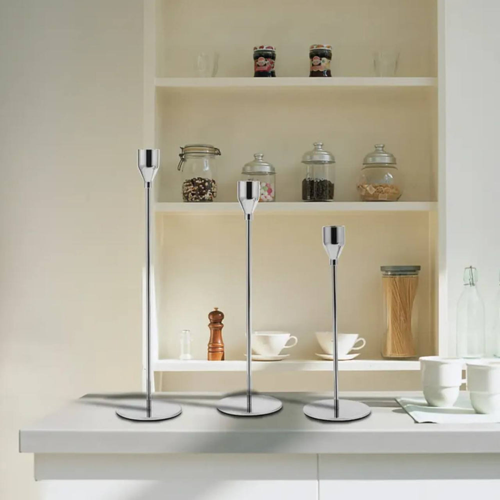 Set de Candelabros Dorados SILVER GRACE