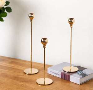 Set de Candelabros Dorados GOLD