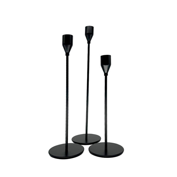 Set de Candelabros Dorados BLACK GRACE