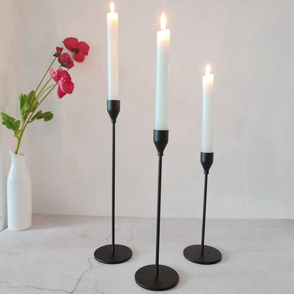 Set de Candelabros Dorados BLACK GRACE