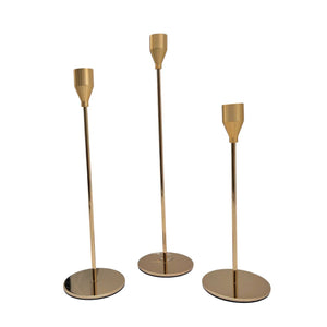 Set de Candelabros Dorados GOLDEN GRACE