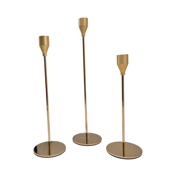 Set de Candelabros Dorados GOLDEN GRACE