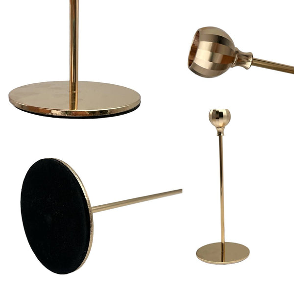 Set de Candelabros Dorados GOLD