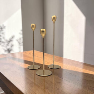 Set de Candelabros Dorados BOLU GOLD