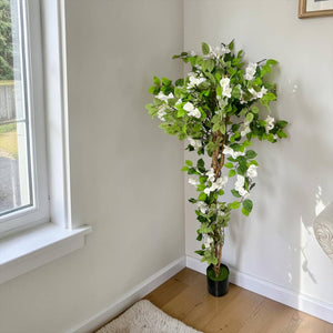 Planta Artificial ÁRBOL BOUGANVILLE BLANCA