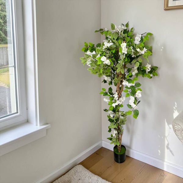 Planta Artificial ÁRBOL BOUGANVILLE BLANCA