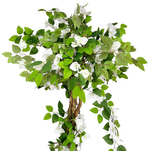 Planta Artificial ÁRBOL BOUGANVILLE BLANCA