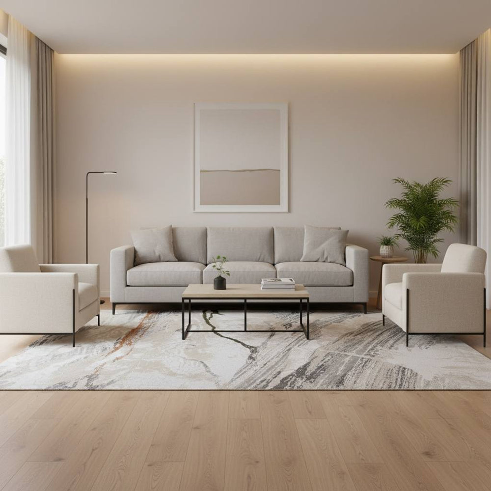Alfombra Rectangular 160*230CM MARMOLEADA
