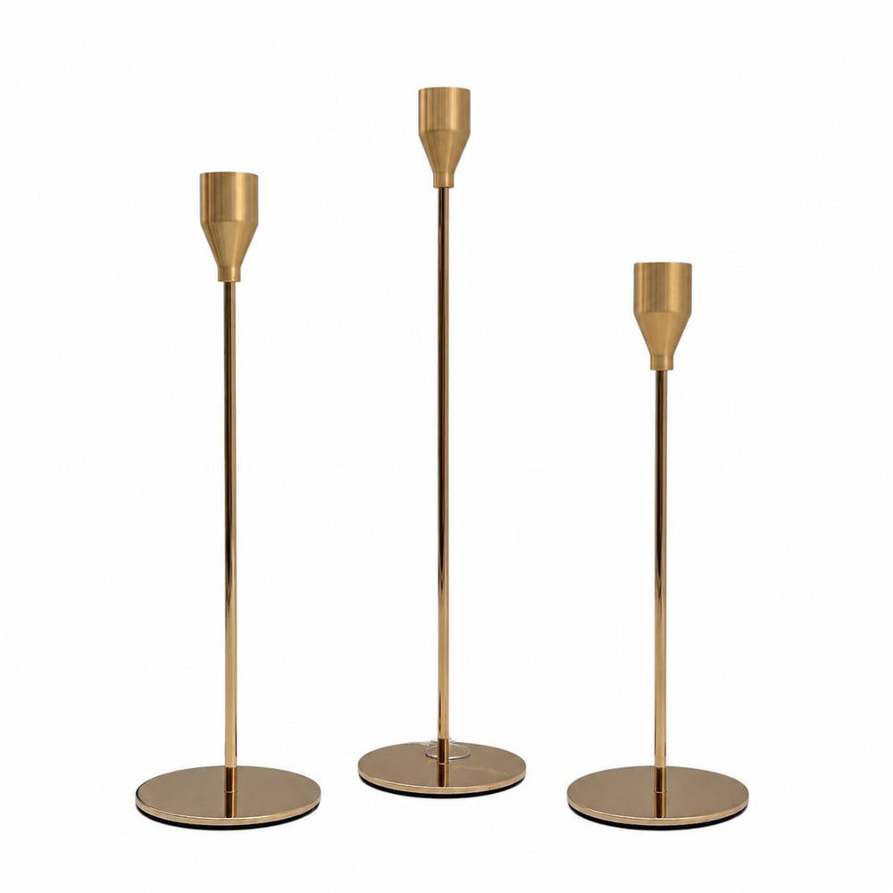 Set de Candelabros Dorados GOLDEN GRACE