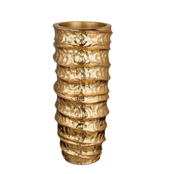 Jarrón de Piso DORADO 639