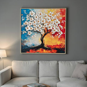 Cuadro Árbol Floral