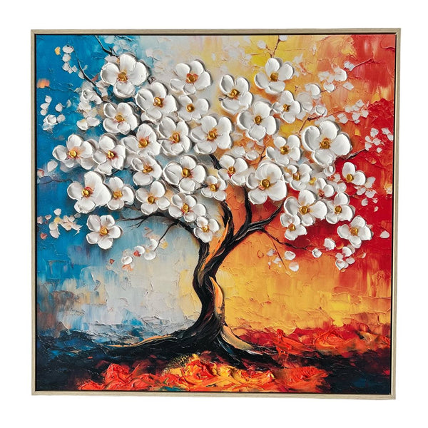 Cuadro Árbol Floral
