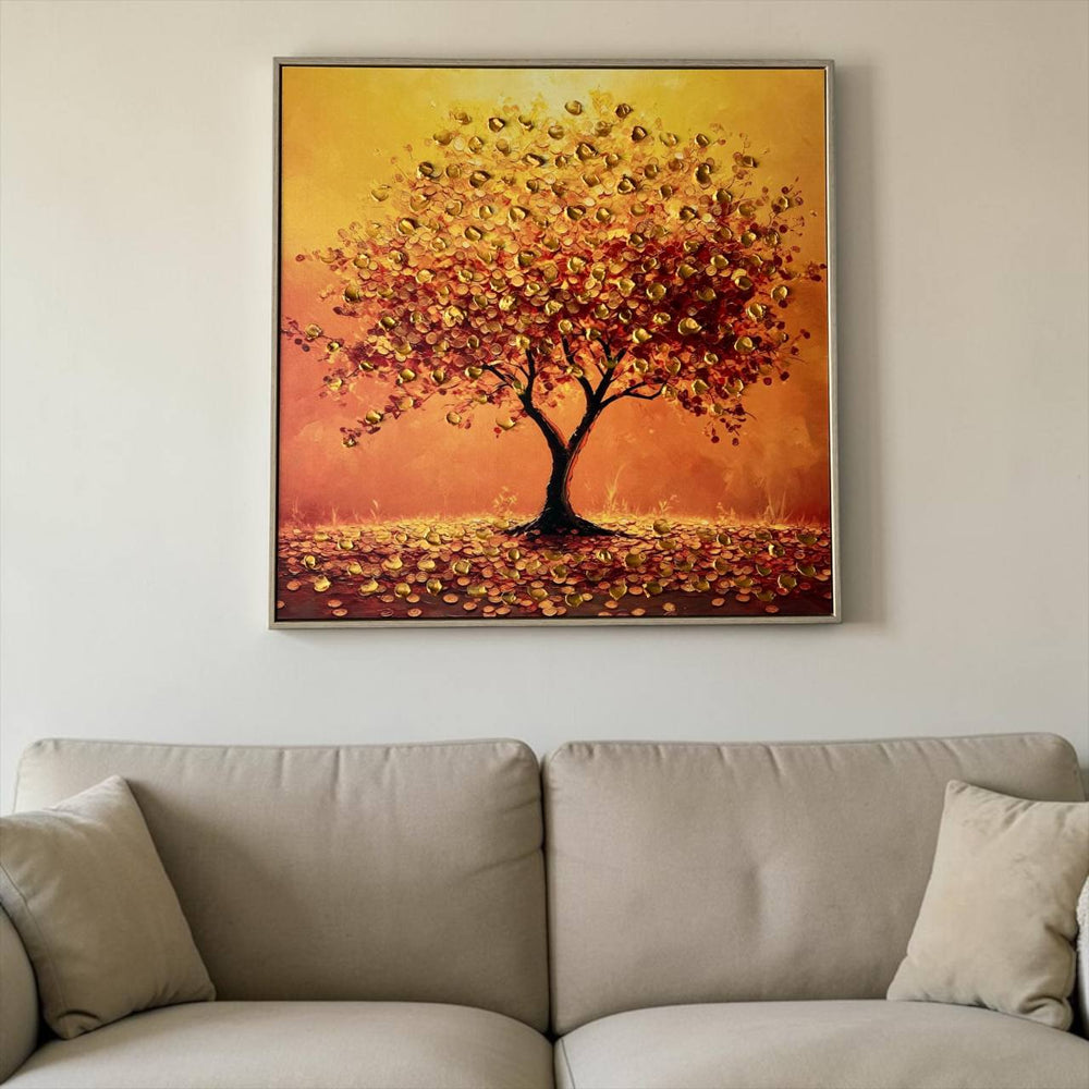 Cuadro Árbol sol eterno