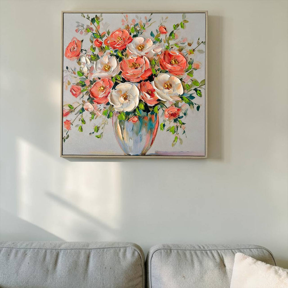 Cuadro Romance floral