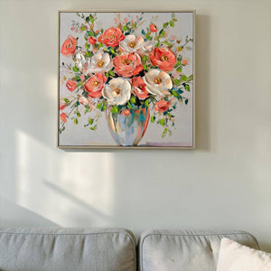 Cuadro Romance floral