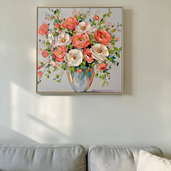 Cuadro Romance floral
