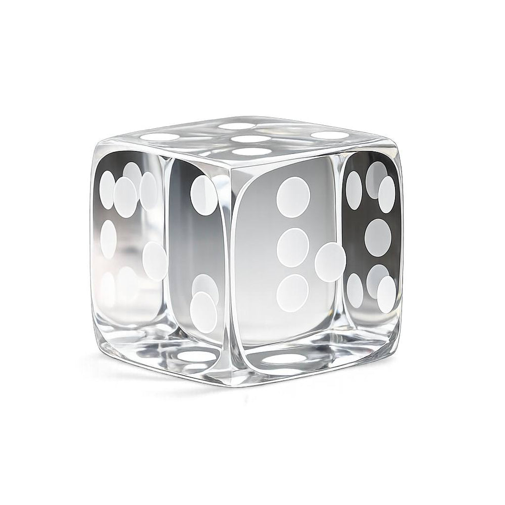 Adorno Dado CRISTAL