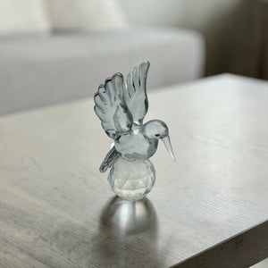 Adorno Mini Colibri PLOMO