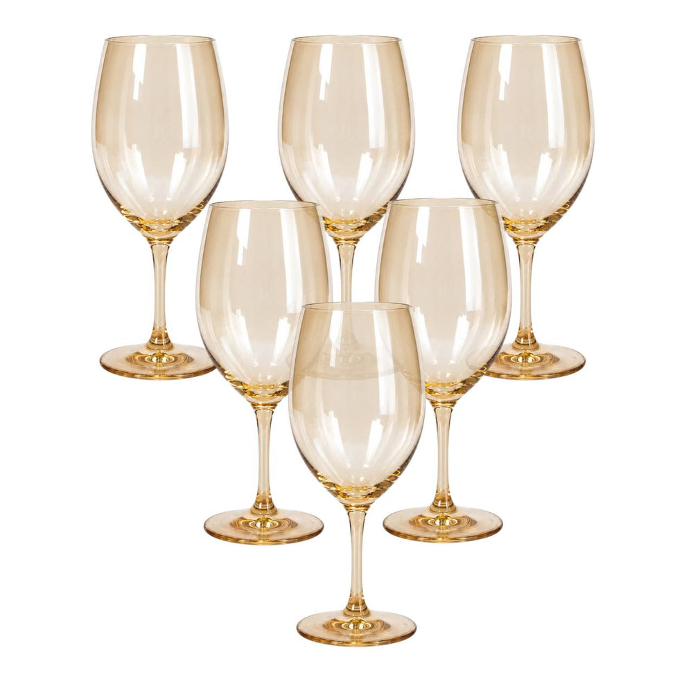 Copa Vino Blanco 6 Unidades AMBAR