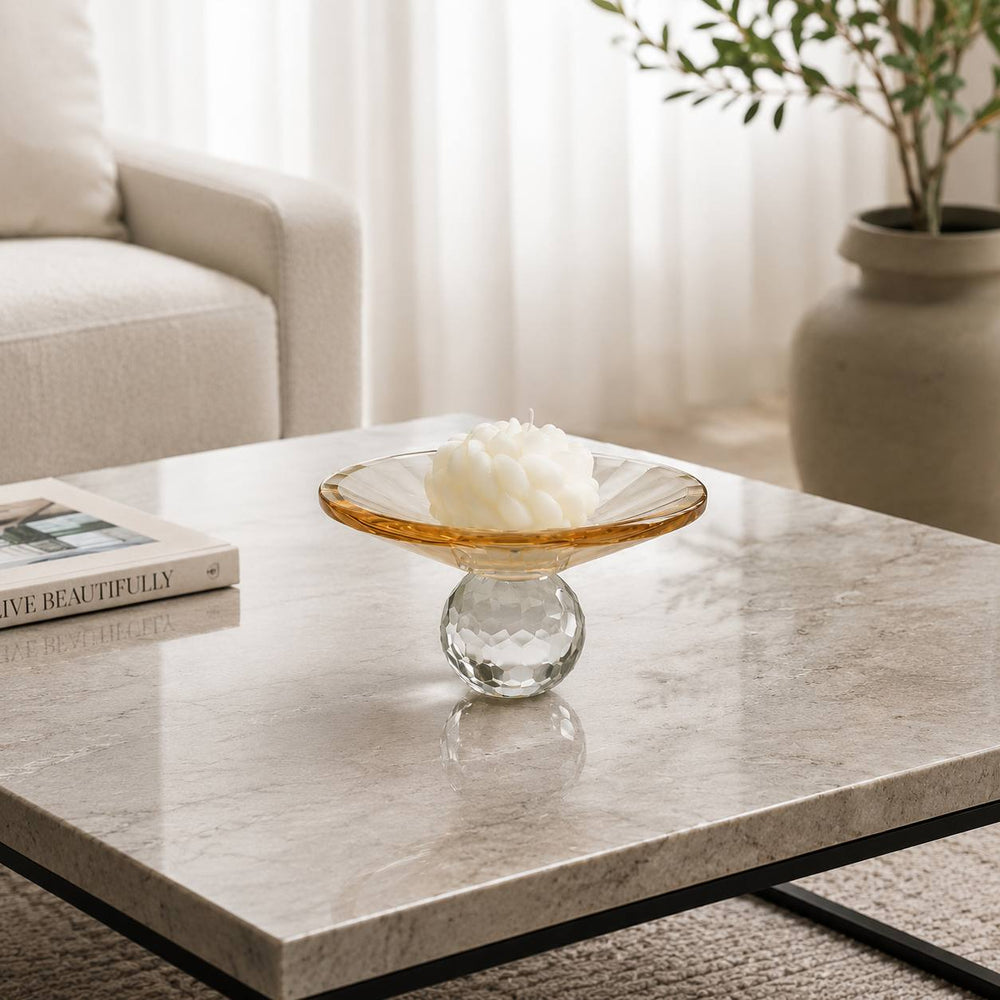 Centro de Mesa Decorativo ÁMBAR
