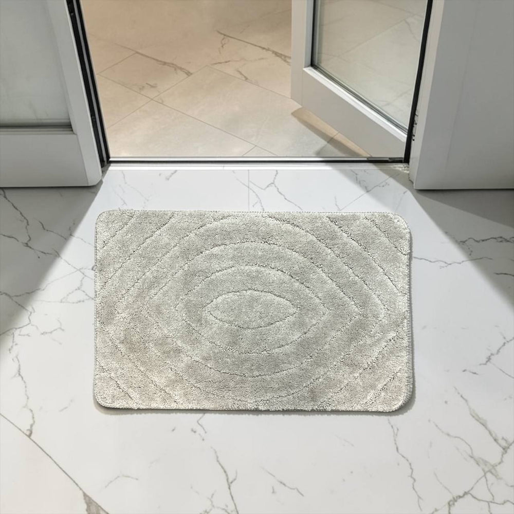 Alfombra Baño Plata 607