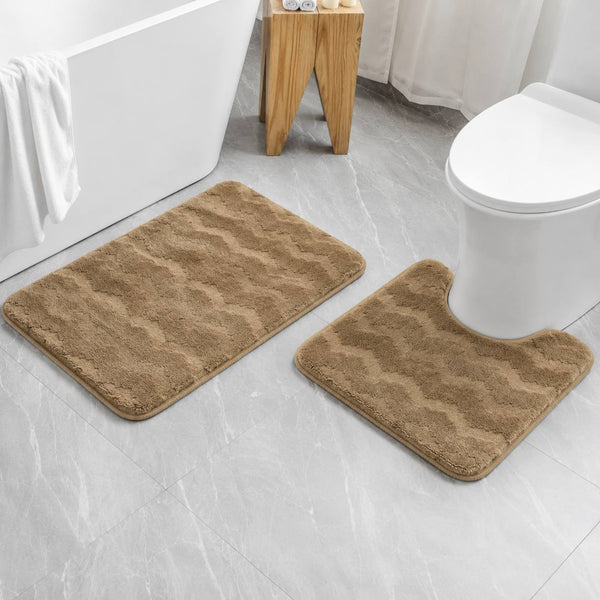Alfombra Baño Marrón 615 A