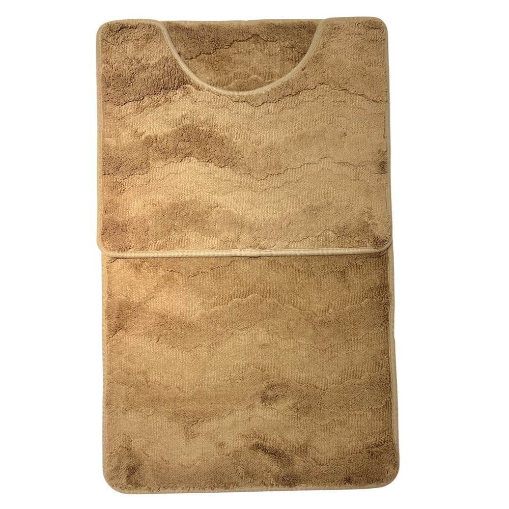 Alfombra Baño Marrón 615 A