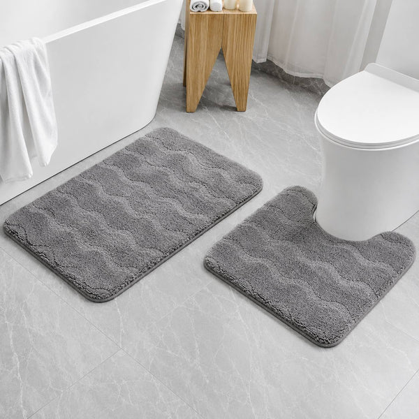 Alfombra Baño PLOMO 615 B