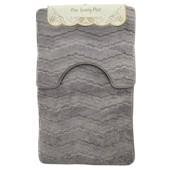 Alfombra Baño PLOMO 615 B