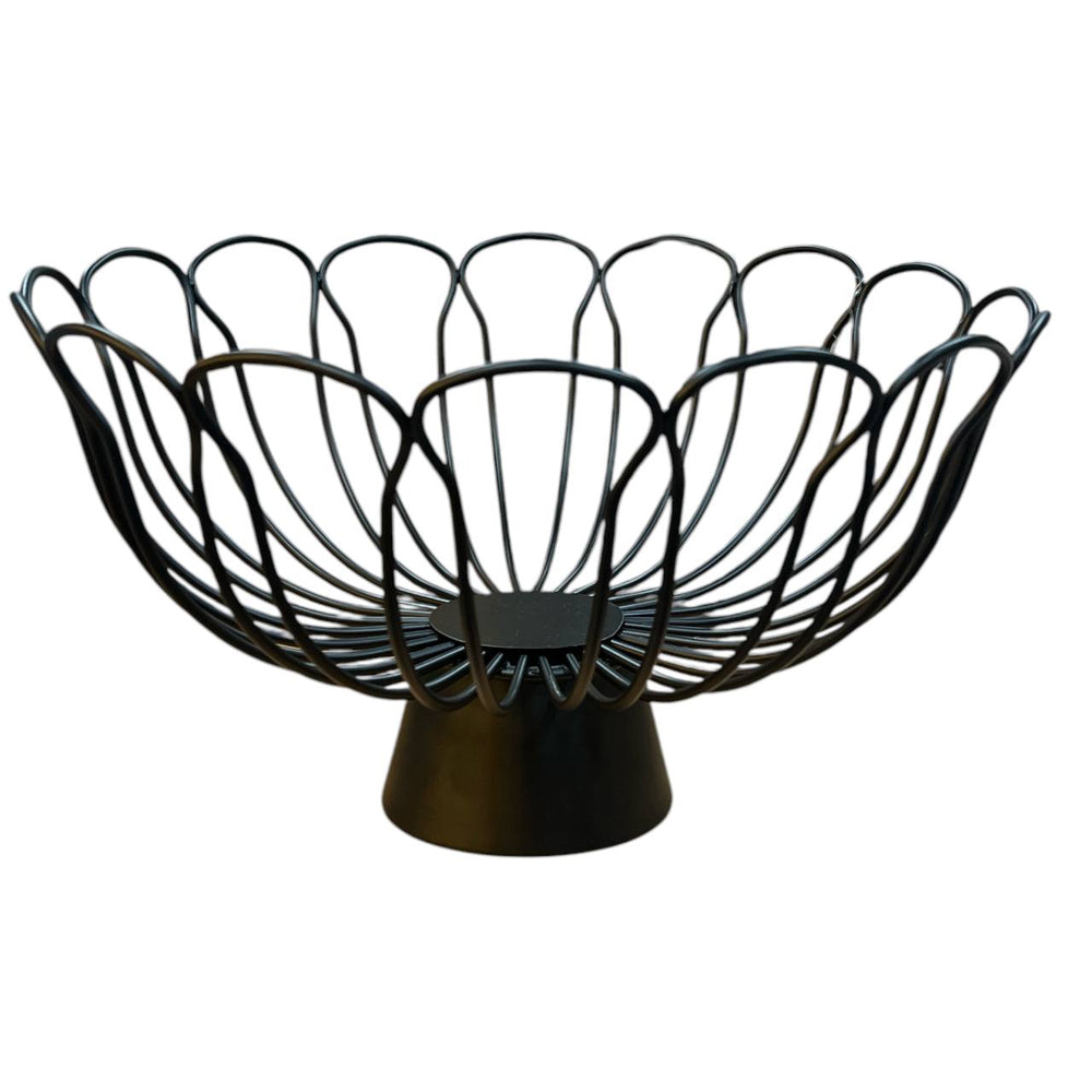 Frutero Metalico Fuente Negro