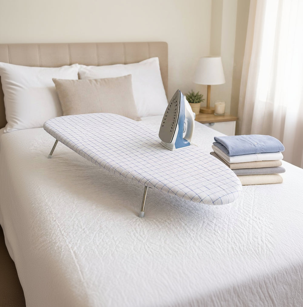 Mesa Planchar Cama CUADROS