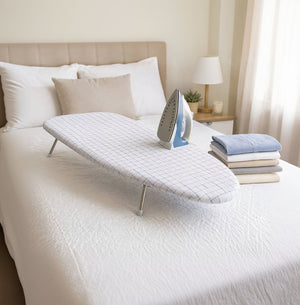 Mesa Planchar Cama CUADROS