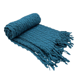 Manta Decorativa Azul ADO COLLECTION