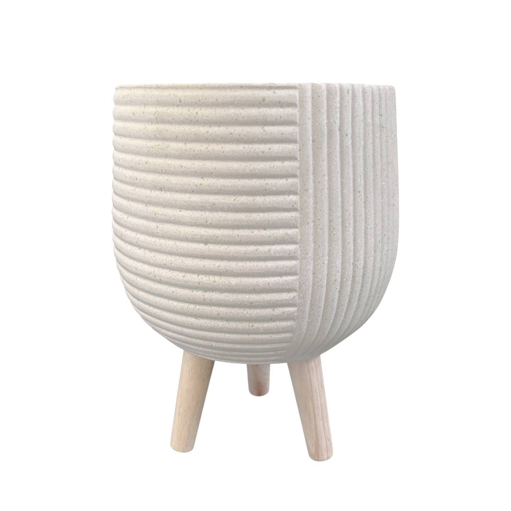 Macetero con Patas de Madera Pequeño 636 A