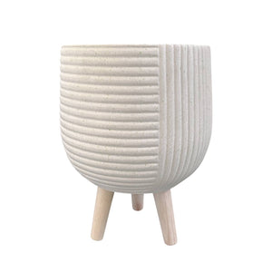 Macetero con Patas de Madera Pequeño 636 A
