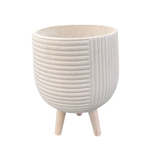 Macetero con Patas de Madera Pequeño 636 A