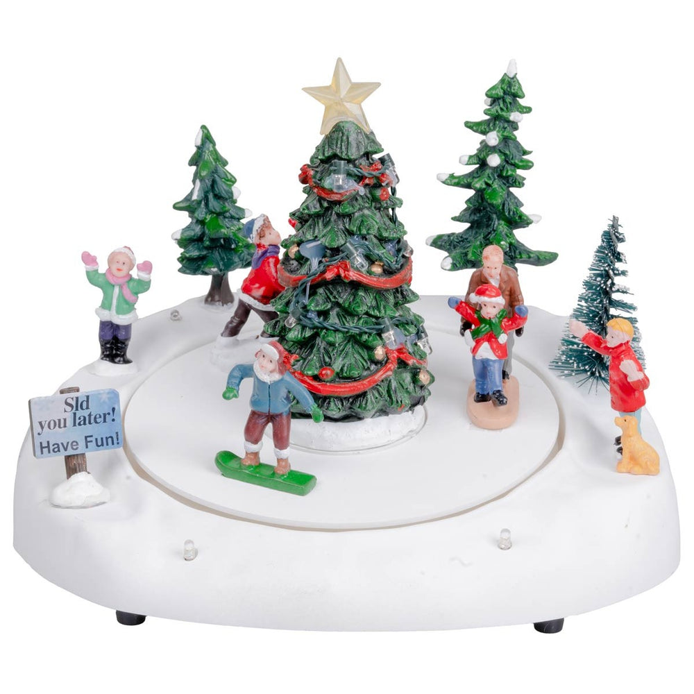 Villa Decorativa PATINAJE LIMAY CHRISTMAS