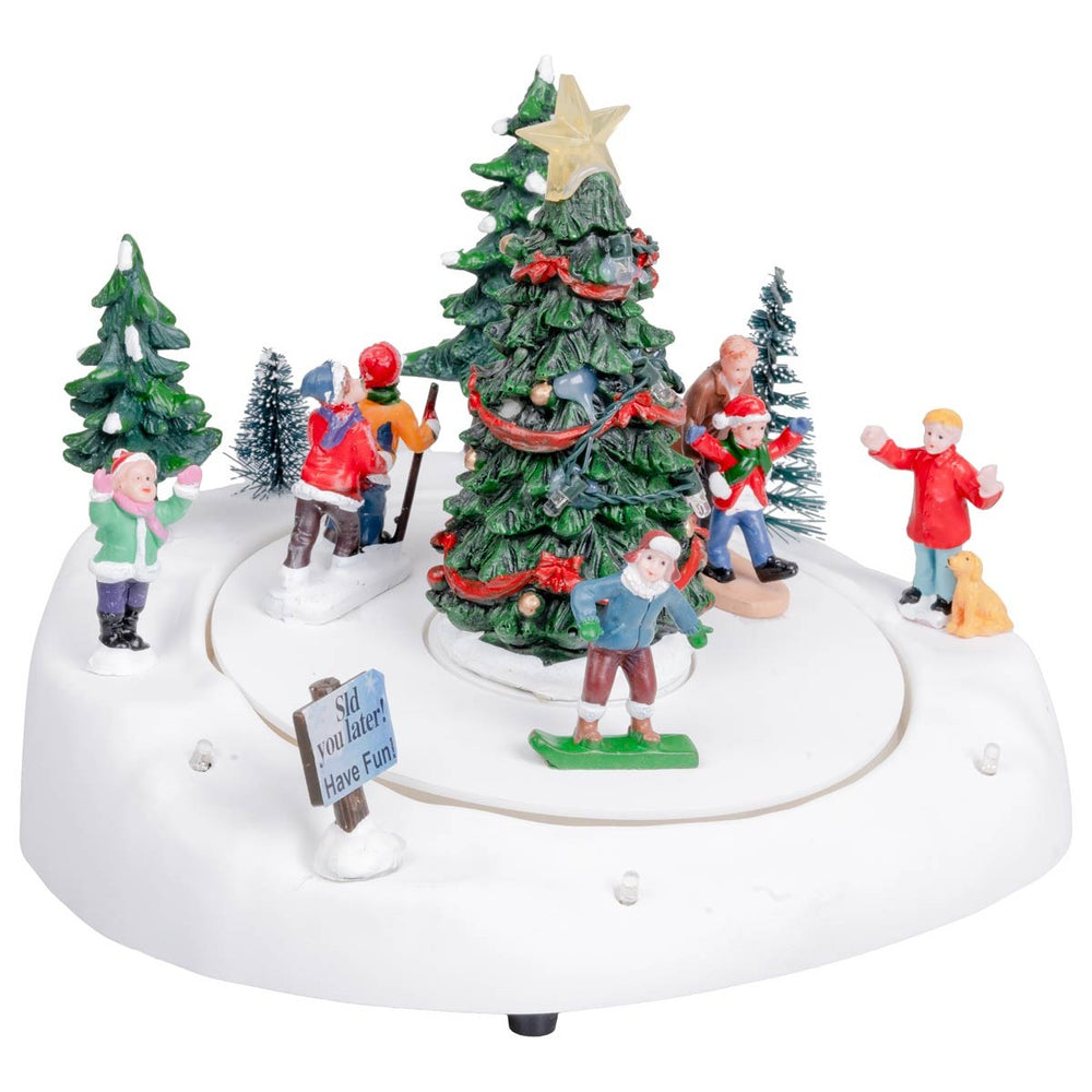 Villa Decorativa PATINAJE LIMAY CHRISTMAS