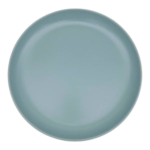 Plato Llano Celeste Mate Esmaltado 27cm